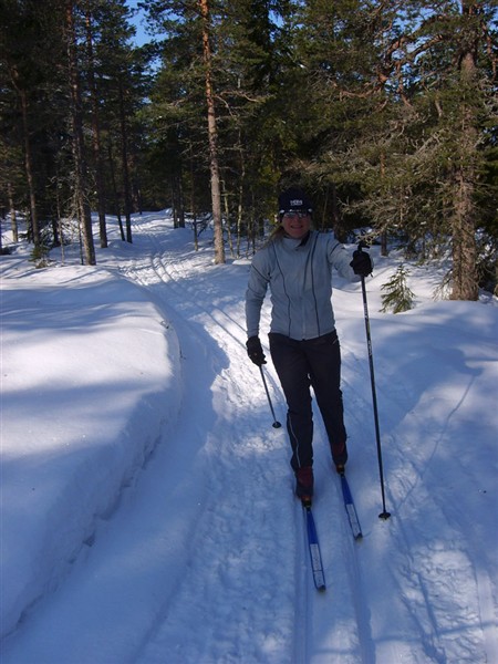 cross country skiing 22 march 2008